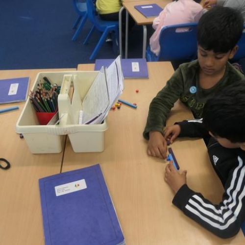 Year 2 Concrete Subtraction with Exchange